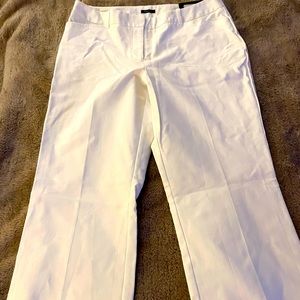 Worthington Modern Fit White Wide Leg Dress Pants